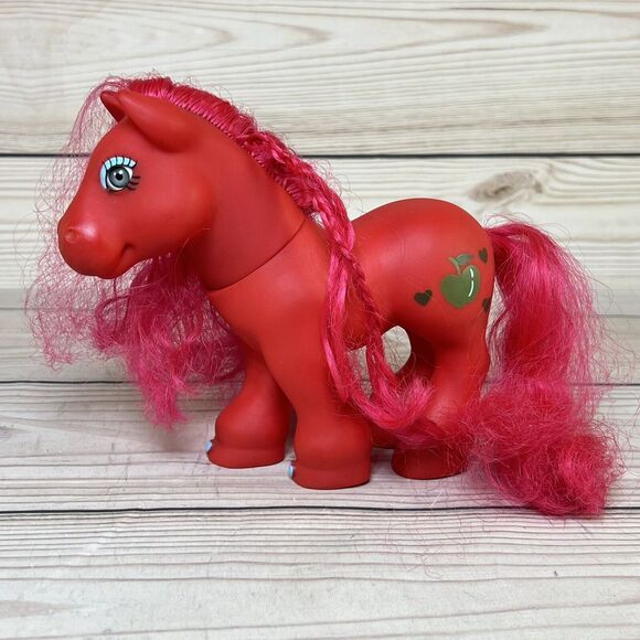 Vintage Magic Meadow Pony 1993 Red Apple Fakie M1 Cabbage Patch Kids CPK Heart - Picture 9 of 9